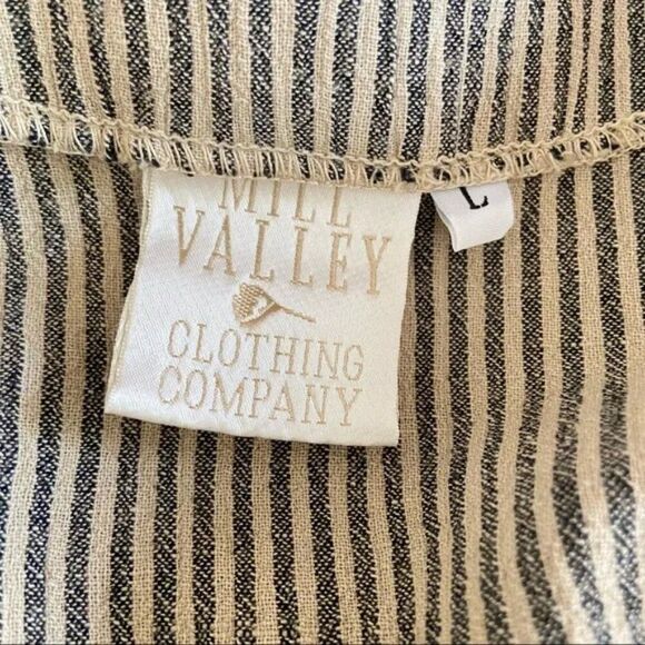 Mill Valley Longline Lagenlook Painter's Shirt L - Picture 10 of 14